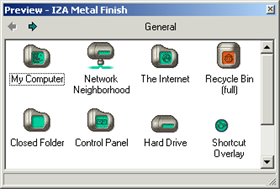 IZA Metal Finish