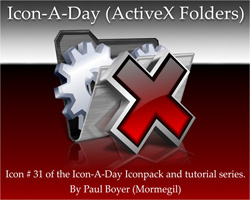 Icon-A-Day #31 (ActiveX Folder)