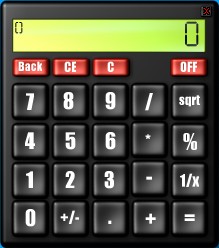 Scripted Calculator