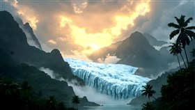 A glacier