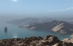 High view