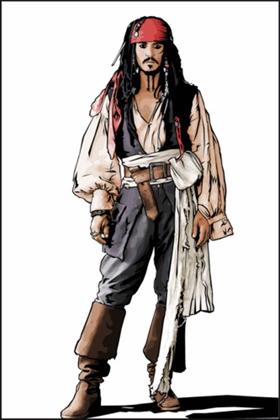 Johnny Depp - CAPTAIN Jack Sparrow