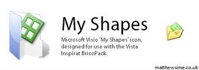 Microsoft Visio My Shapes Icon