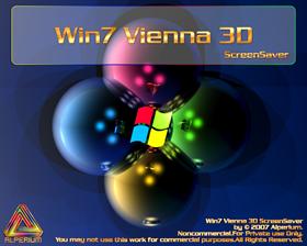 Win7 Vienna 3D ScreenSaver