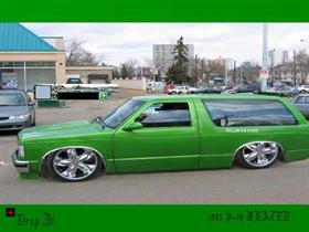 Green S-10 Blazer