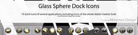 Glass Sphere Dock Icons