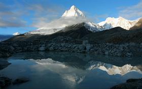 Snow Capped Mountain