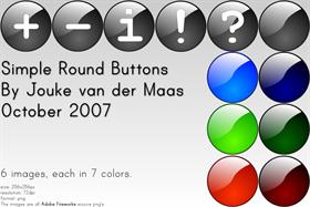 Simple Round Buttons