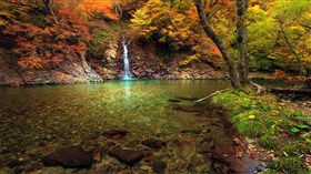 Shallow Autumn Creek