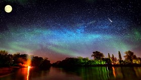 Beautiful starry skies