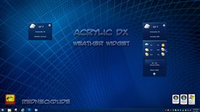 Acrylic Weather Widget