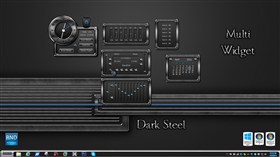 Dark Steel Multi Widget