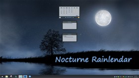 Nocturne Rainlendar