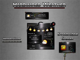 Hardwired Weather Gadget