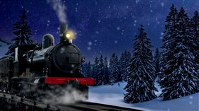 4K Snow Train