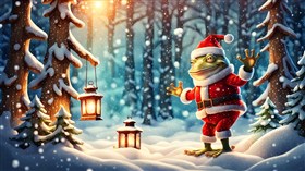 4K Santa Frogboy