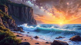 4K Soft Sunset