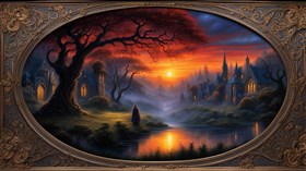 4K Framed Landscape