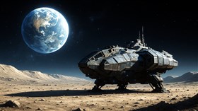 4K Moon Lander