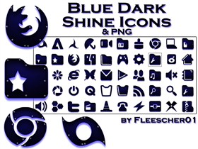 Blue Dark Shine