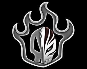 Bleach Flaming Skull Logo