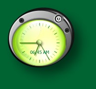 GreenEye_Clock