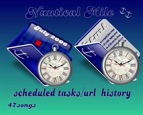 Nautcial Mile scheduled tasks_uRL history