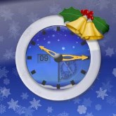 Chistmas Time Imagine Clock