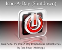 Icon-A-Day #72 (Shutdown)