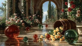 With Roses
