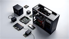  a modern desktop computer