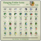 Hanging Folder Icons