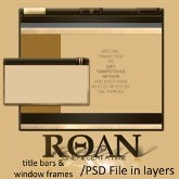 Roan WB Title Bars and WIndow Frames
