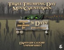 Troll Thumping Day Mini- Countdown