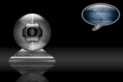 [FgS] Shiny Black Webcam Icon