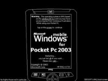 Windows Mobile 2003 ipaq