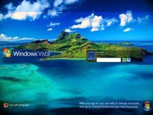 Windows Vista Island View