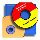 Acoustica CD/DVD Label Maker
