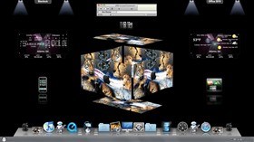 MAC OS X Cats 3D