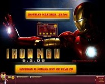 The Iron Man The Movie weather