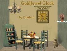 GoldJewel Clock