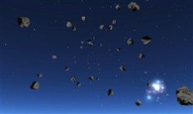 Asteroids Space Plasma
