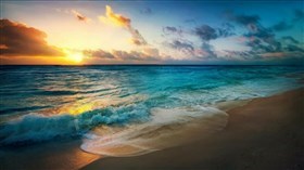 Aqua_Sea_Waves_Sunset