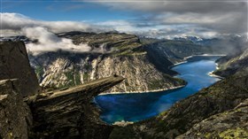 Snowy Mountain River