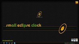 Eclipse Clock Widget