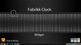 Fabrikk Clock Widget