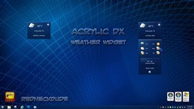 Acrylic Weather Widget