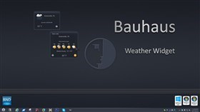 Bauhaus Weather Widget