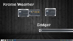 Krome Weather Gadget