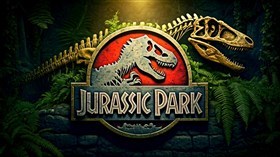 4K Jurassic Park Logo